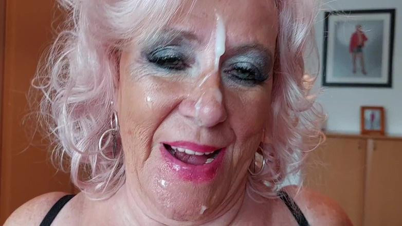 PureVicky66: Nonna tedesca pompino professionale