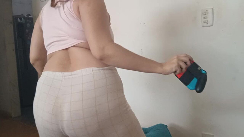 Ms Candy Bunny: Adik tiri dientot pakai celana dalam! - Penghinaan bodoh