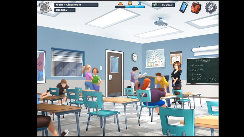 Lana Game plays: Summertime Saga Część 6 - Ogromne cycki dziewczyna chce spróbować swojego kutasa