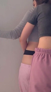 Frauen Berühren Und Haben Spaß Mit Ihren Fingern Im Arsch