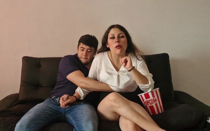Tina and edward: Una paja durante la película