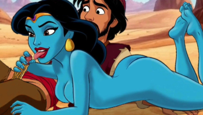 Octopussy Lovers Club: Porno Aladdin: Vies Verlangen. Sexy Genie Vervult Aladdins Vuile Wens....
