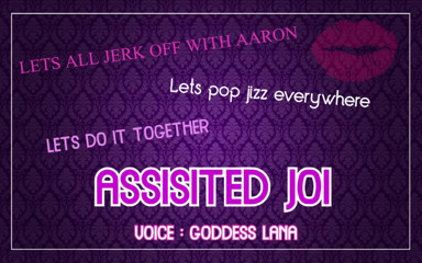 Campsissyboi: Audio Only - Assisted Masturbation. Let's All Jerk off with Aaron...