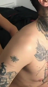 Twnk with Tatoos Fucked by His Friend