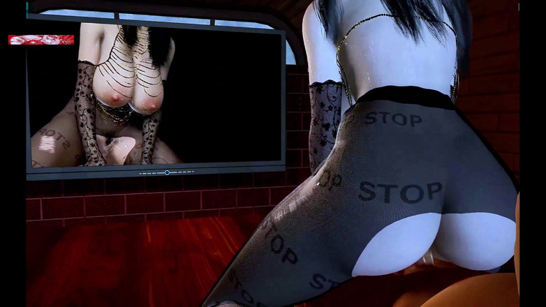 X Hentai: Изгибы красотки загружены в рай - 3D анимация, хентай