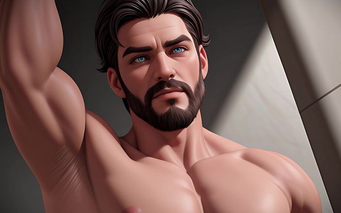 Erotic Man: Scruffy Hunks: Slideshow of Scruffy 3D Cgi Men