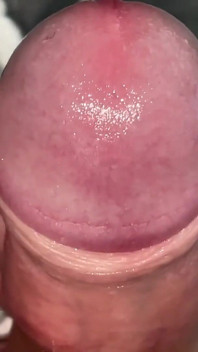 Small Juicy Uncut Cock Gets Out of Pants Playing with Foreskin
