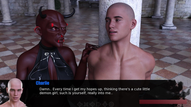 3D Cartoon Porn: Adored by the Devil 1 - บทนําเกม - Lillith ช่วยแฟนหนุ่มของเธอจากสาวปีศาจ