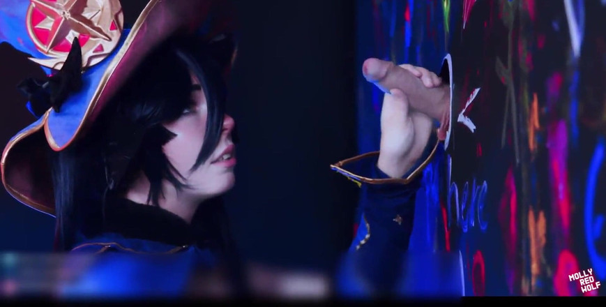 MollyRedWolf: Astrolog Mona. Glory Hole Fetiš - Mollyredwolf.