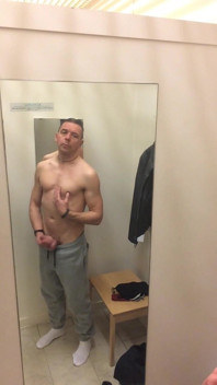 Caught Wanking in Fitting Room