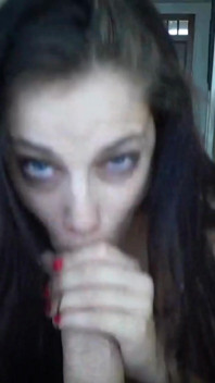 Bobbi Dylan POV Blowjob Practicing Her Deepthroat