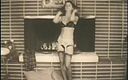 Vintage Usa: Une femme sexy des années soixante montre ses charmes