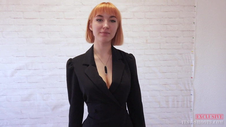 Test-Shoots: Redhead Big Tits Teen Lilly Mays Nude Video Casting Interview