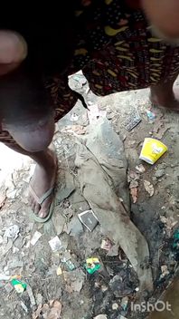 Public Place Mein Bathroom Karna Indian Village Boy