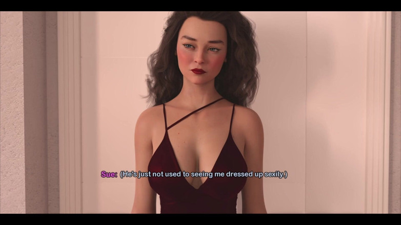 AVN Teller: My Bimbo Dream - madrasta sexy me mostra seus peitos falsos...