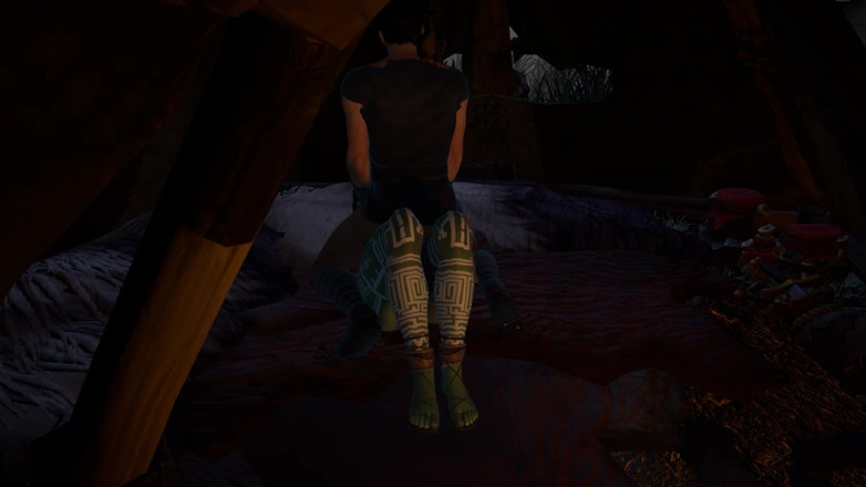 Wraith ward: Kabile Orklu Bir Kadını Sadece Göğüslerine Sikmek Için Sikiyor