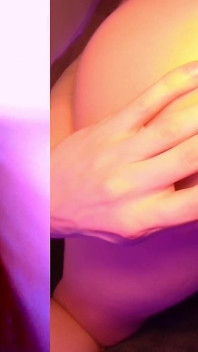 Split Screen Look Inside Lina's Gaping Ass with Eggs