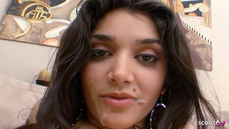 Full porn collection: Crazy Latina Skinny MILF Leah Fucked by Black Big Cock...