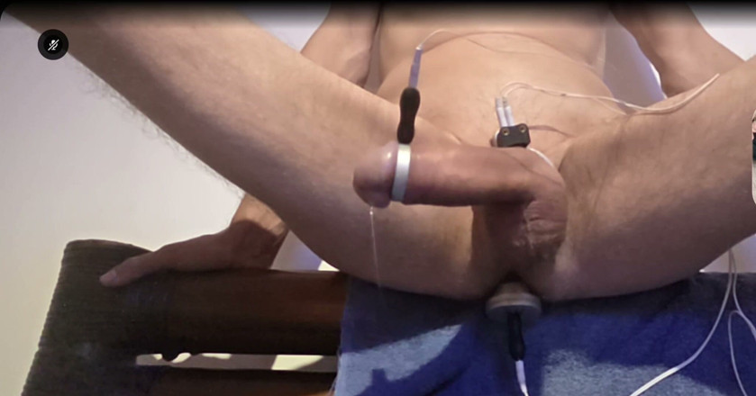 Prostatecumer: The Puppy's Tail Wags and Drips Until the Final Orgasm