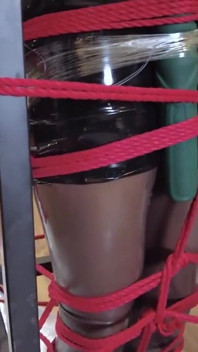 Mz32 - Bound Within a Metal Device, Reaching a Vibrating Climax.