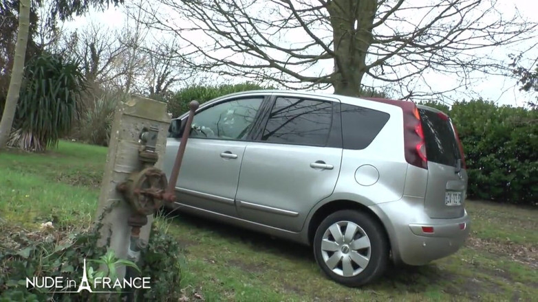 Nude in France: This husband shars his wife and she gets hard analyzed...