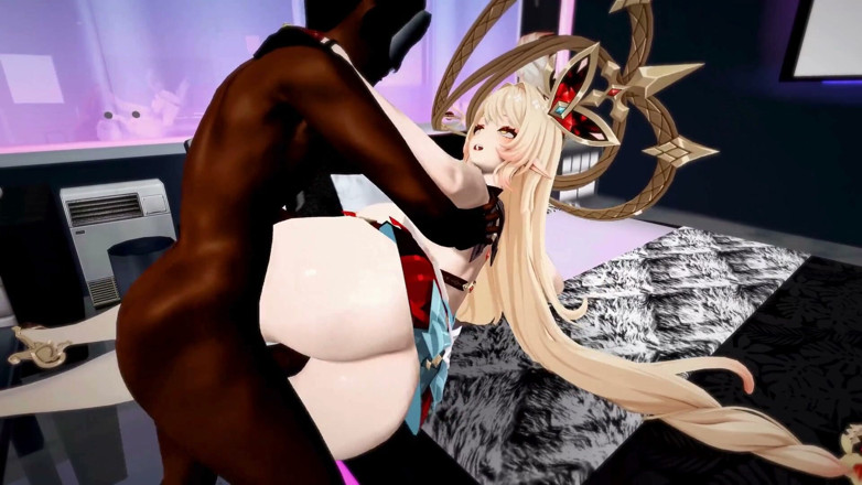 NSFWOtaku: Genshin Impact - Tesuda Alice Ntr Sex Scene - 3D Hentai Animations