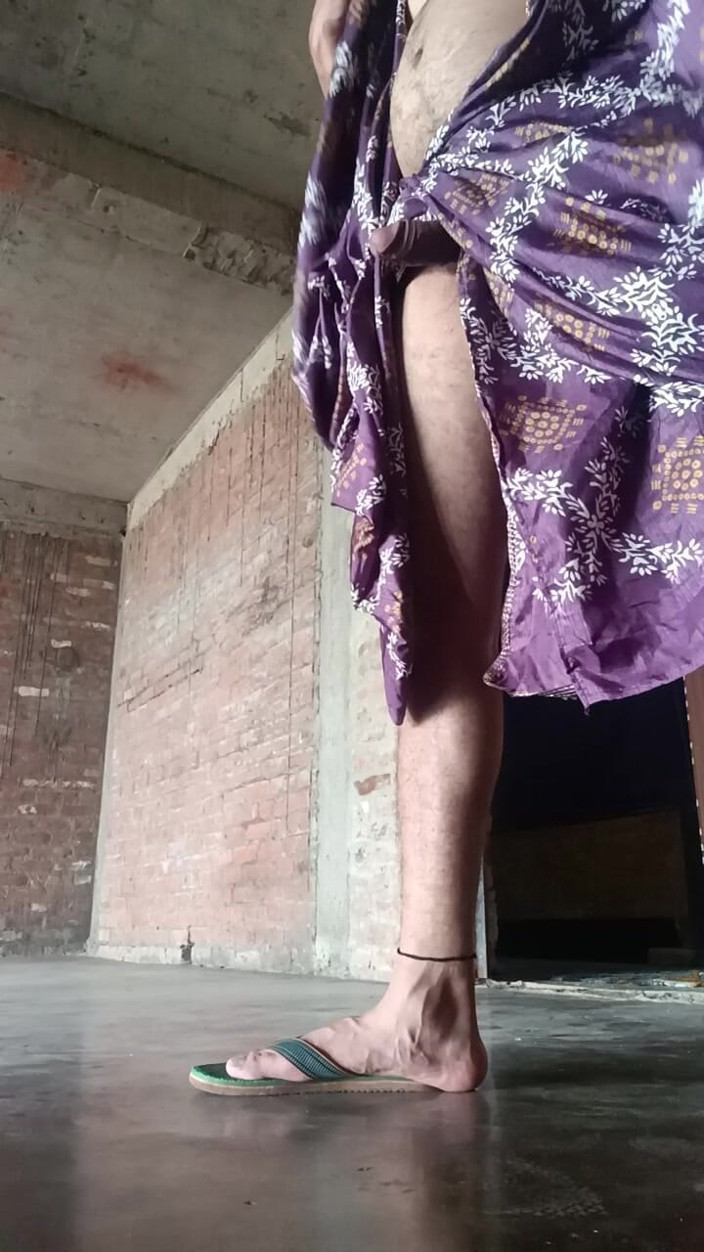 Desi shikha: India se viste, lady boy masturbando enorme polla