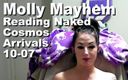 Cosmos naked readers: Moly Mayhem läser naken Kosmos ankomster