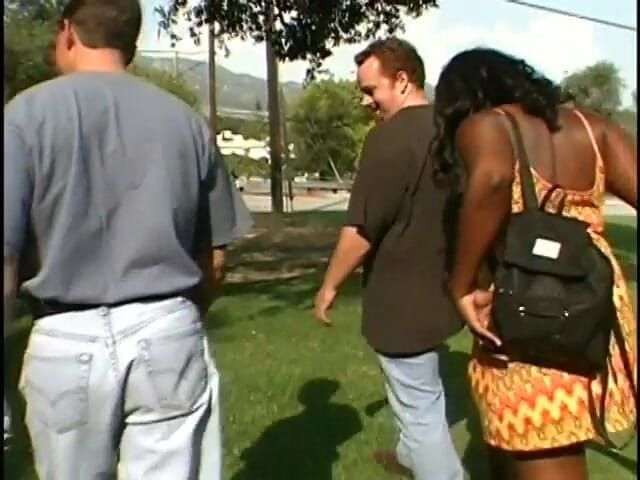 Fuck me Hard: Chunky black milf with massive garage get banged by dudes
