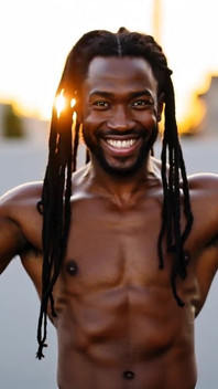 Healthy African Man
