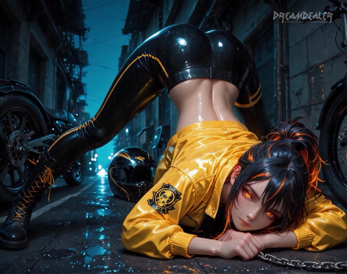 DreamDealer: Queen of the Crotch Rocket - Ai Generated