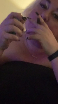 Tetas y fumar