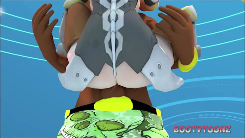 Back Alley Toonz: Mezirasový velký penis pro prsatou holku Mercy