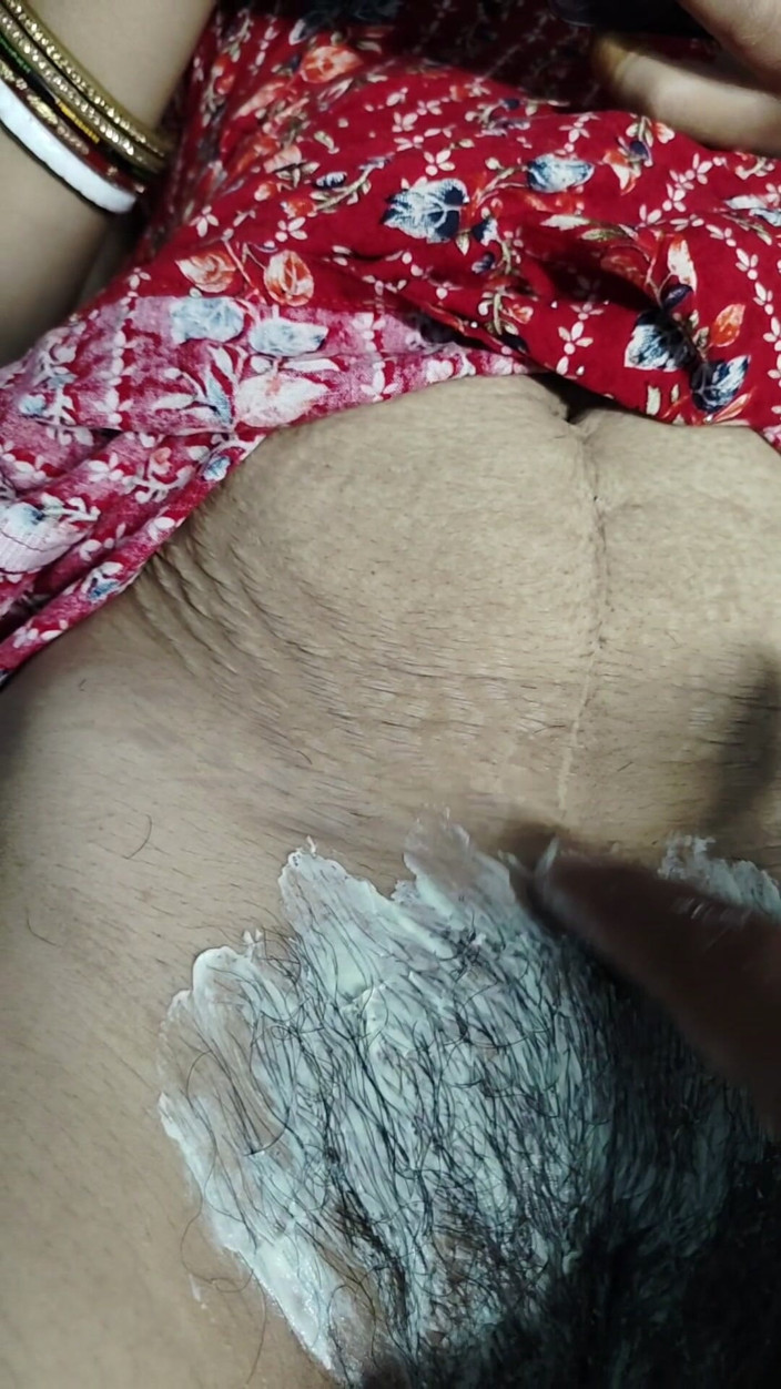 Soni sax: Desi Bhabhi's schone haar poesje