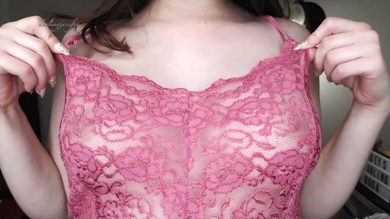 Darling Josefin: Modellering van mijn lingerie