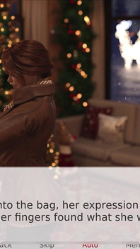 Rellenando su medias- un cuento de navidad