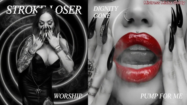 Goddess Misha Goldy: Fume ta faiblesse