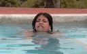 Luu sell: Rsellamb: nadando desnuda al aire libre - modelo colombiana luu sell
