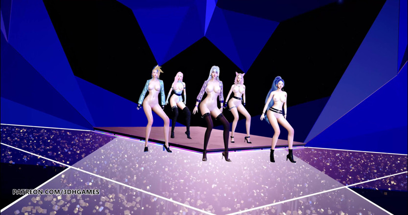 3D-Hentai Games: [MMD] STAYC - So bad naked dance 4k 60fps