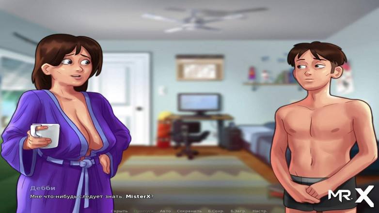 Mr Studio X: SummertimeSaga - Masturbation To Expensive Pay Channel E1 #