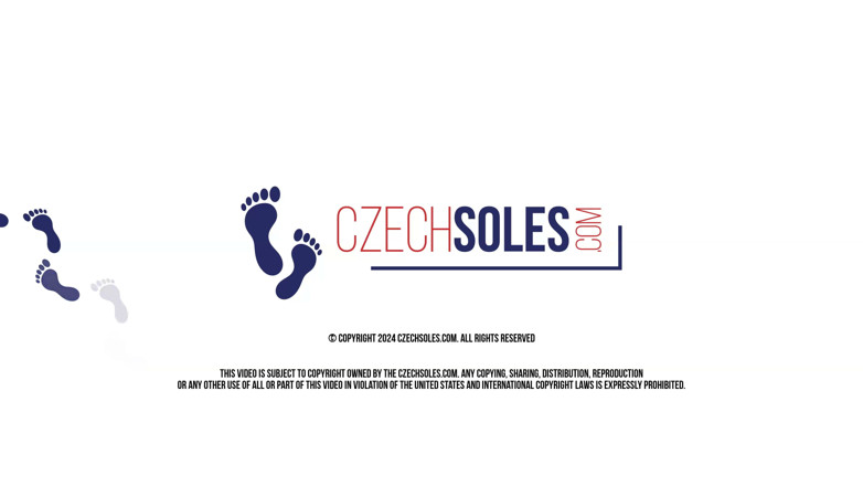 Czech Soles - foot fetish content: Ripping Her Socks to Show off Those Long Toes
