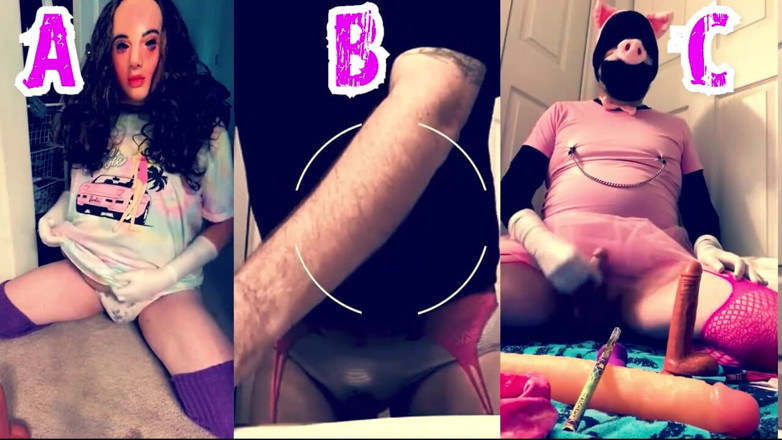Kinky horny gay bois: Sissy gay game 1 which one makes you cum harder a...