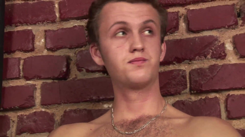 Jerking studs: Lukas solo dick show