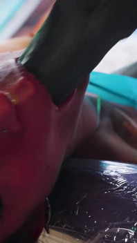 Alt Girl Anal Fucked During Tattoo Session - Sloppy BJ & Squirt