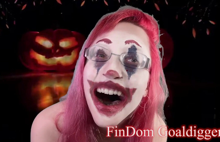 FinDom Goaldigger: Halloween ballen snijden