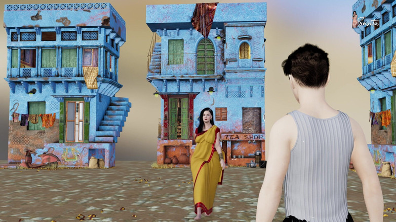 Your Savita bhabhi: Indischer desi bhabhi-sex mit ihrer teen-nachbarin