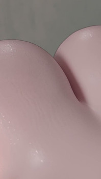 La pulpeuse Mei aux seins énormes, jouet violet, étirement anal béant et inflation du ventre de sperme - animation 3D Rule34