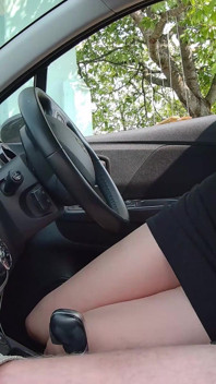 moglie succhia sconosciuto in il macchina - primo pubblico dogging episodio 22224