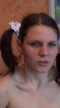 Horny Stepdaughter Fucks Wild on Bed