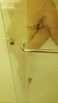 Hotwife Taking Hotel Shower